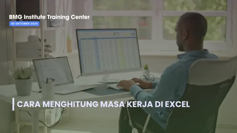 Cara Menghitung Masa Kerja di Excel dengan Mudah