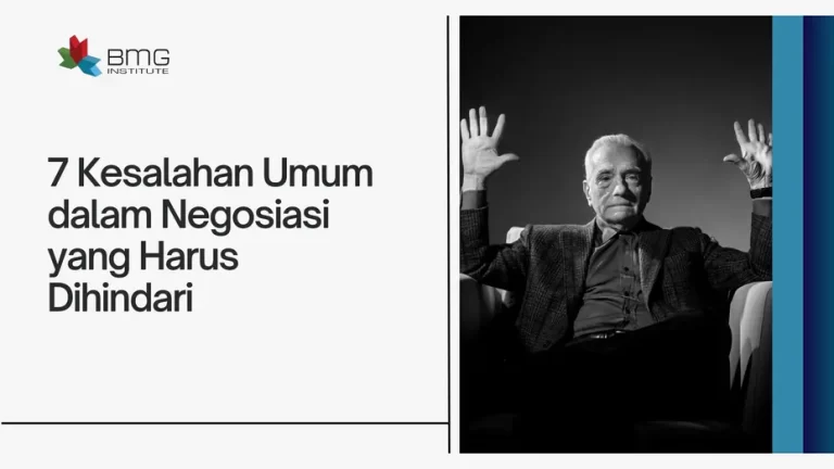 7 Kesalahan Umum dalam Negosiasi yang Harus Dihindari